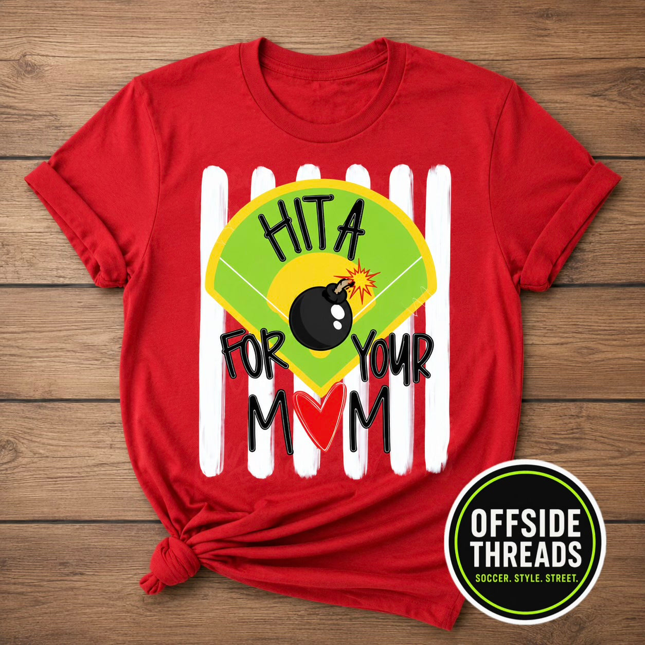 Hit A Bomb for your Mom Tee