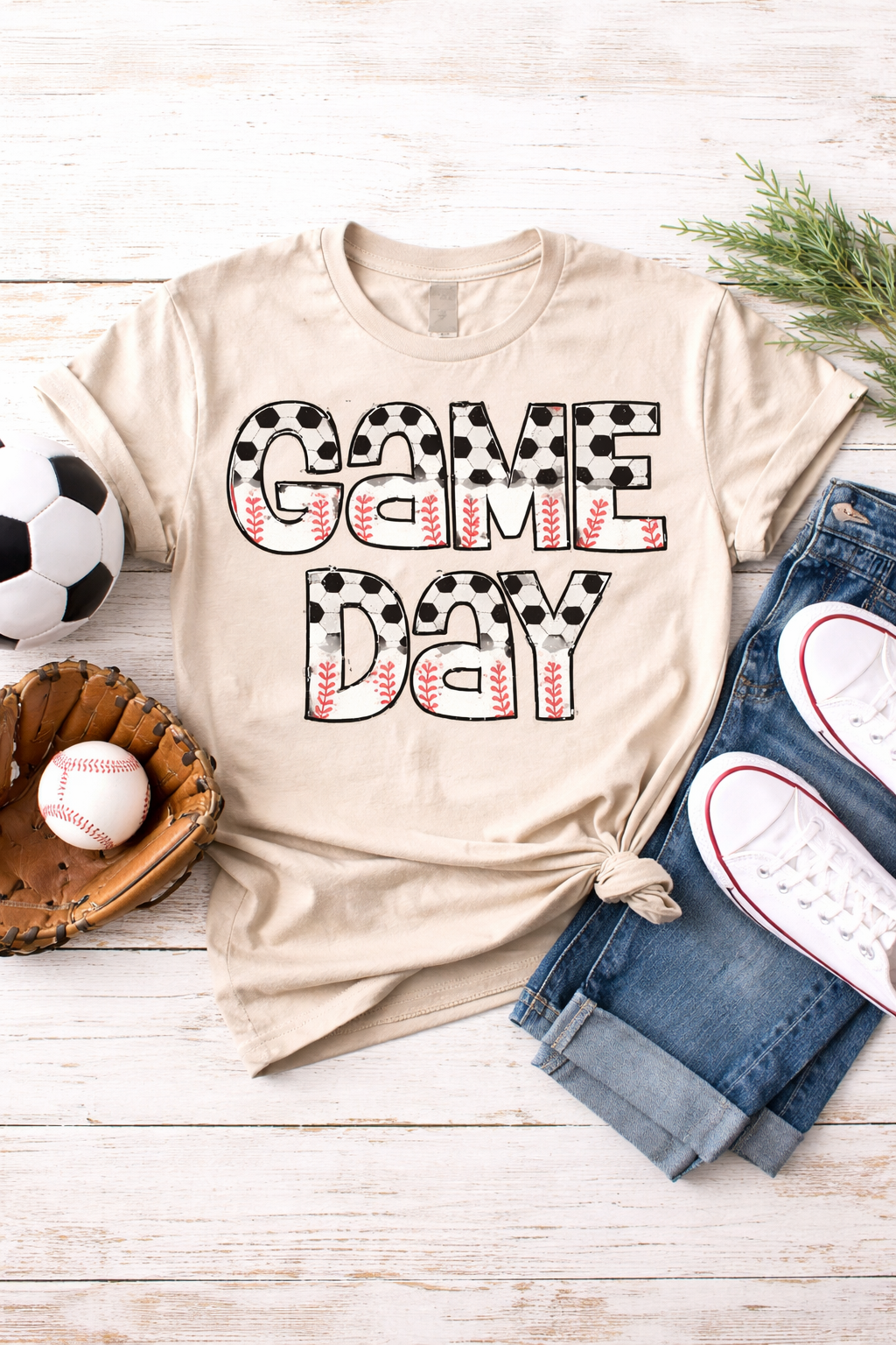Game Day Soccer/Baseball Tee