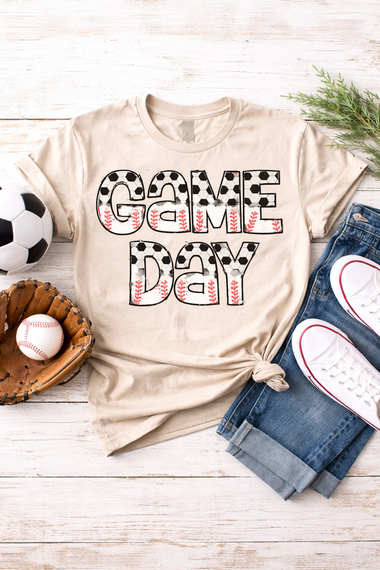 Game Day Soccer/Baseball Tee