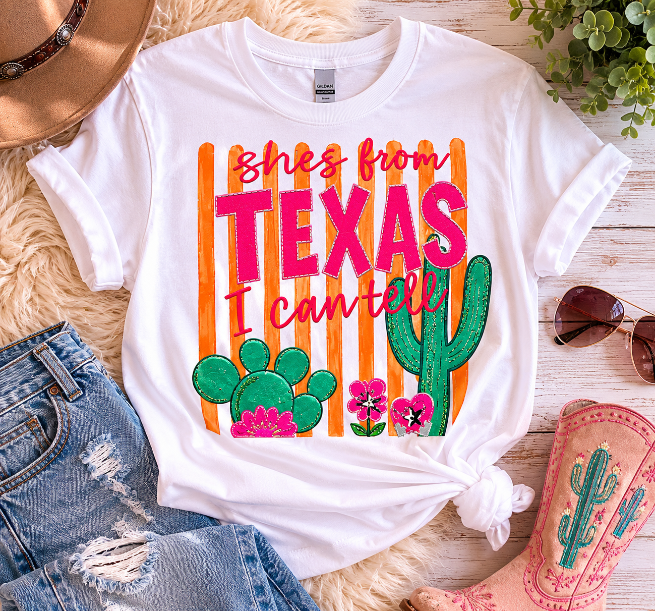 She's From Texas Tee