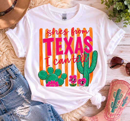 She's From Texas Tee